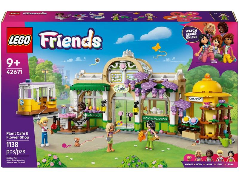 ねぶりん LEGO Friends Café das Plantas e Floricultura - Brinquedos de